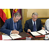 Imagen de noticia: Firma de un convenio de colaboración entre la Diputación y Aspanias