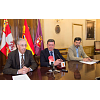 Imagen de actividad: Firma de la prórroga del Convenio de Colaboración entre la Diputación y la Fundación Aspanias Burgos