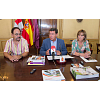 Imagen de noticia: Rueda de prensa tratando varios temas en la Diputación Provincial