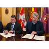 Imagen de actividad: Convenio de colaboración entre la Diputación Provincial de Burgos y Cáritas Diocesana de Burgos