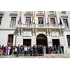 Imagen de noticia: Minuto de silencio en la Diputación de Burgos por el asesinato de Isabel Carrasco