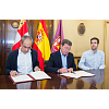 Imagen de actividad: Firma del Convenio de Colaboración entre la Diputación y la Federación Provincial de Bandas de Música