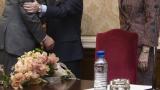 Entrega de la medalla de honor al Rey